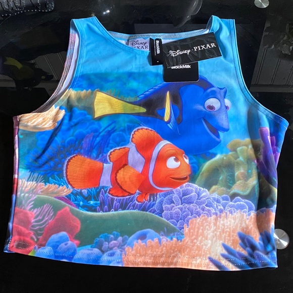 Blackmilk Tops - BlackMilk Finding Nemo Wifey Top - medium